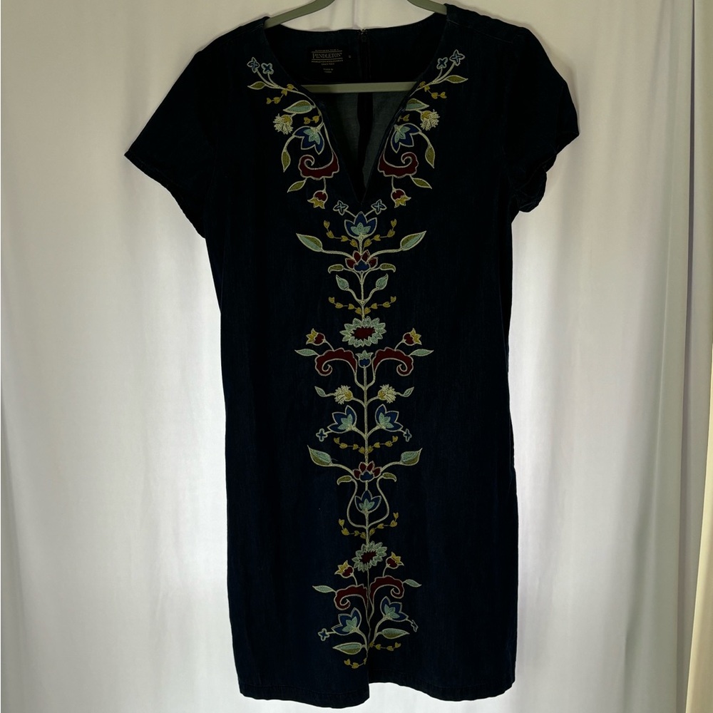 Stylish Jean material  dress